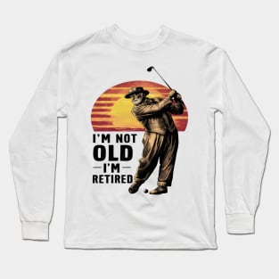 Timeless Retiree Golf Tee Long Sleeve T-Shirt